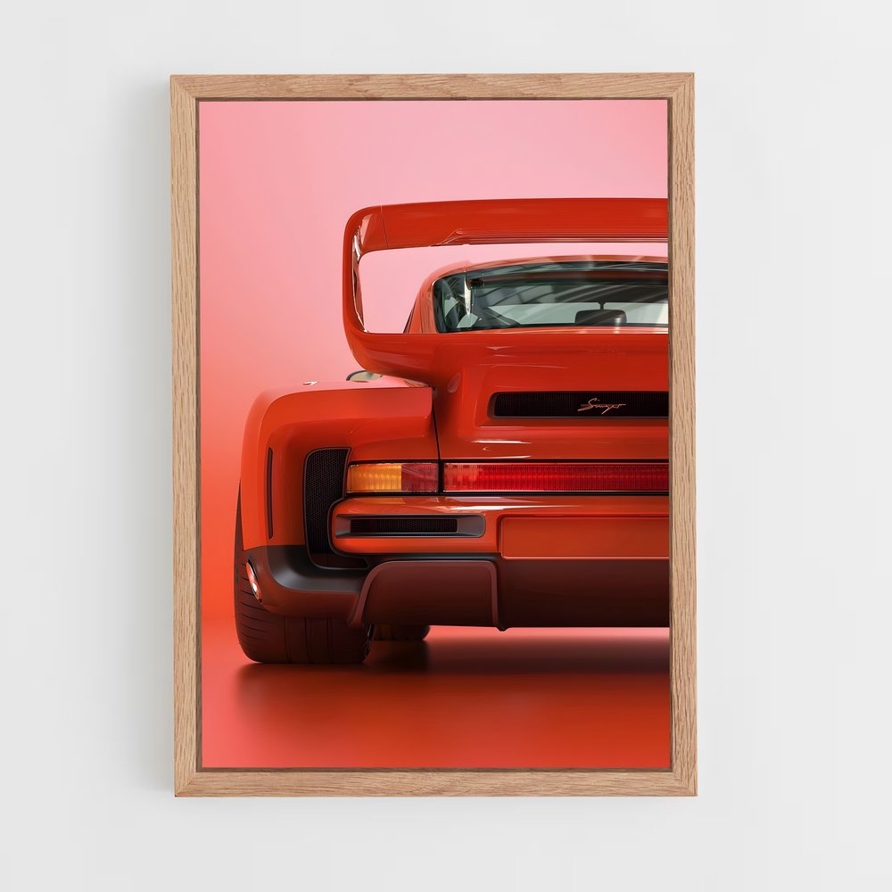 Poster Vitesse Électronique – affiche Voitures Singer (vue 4)